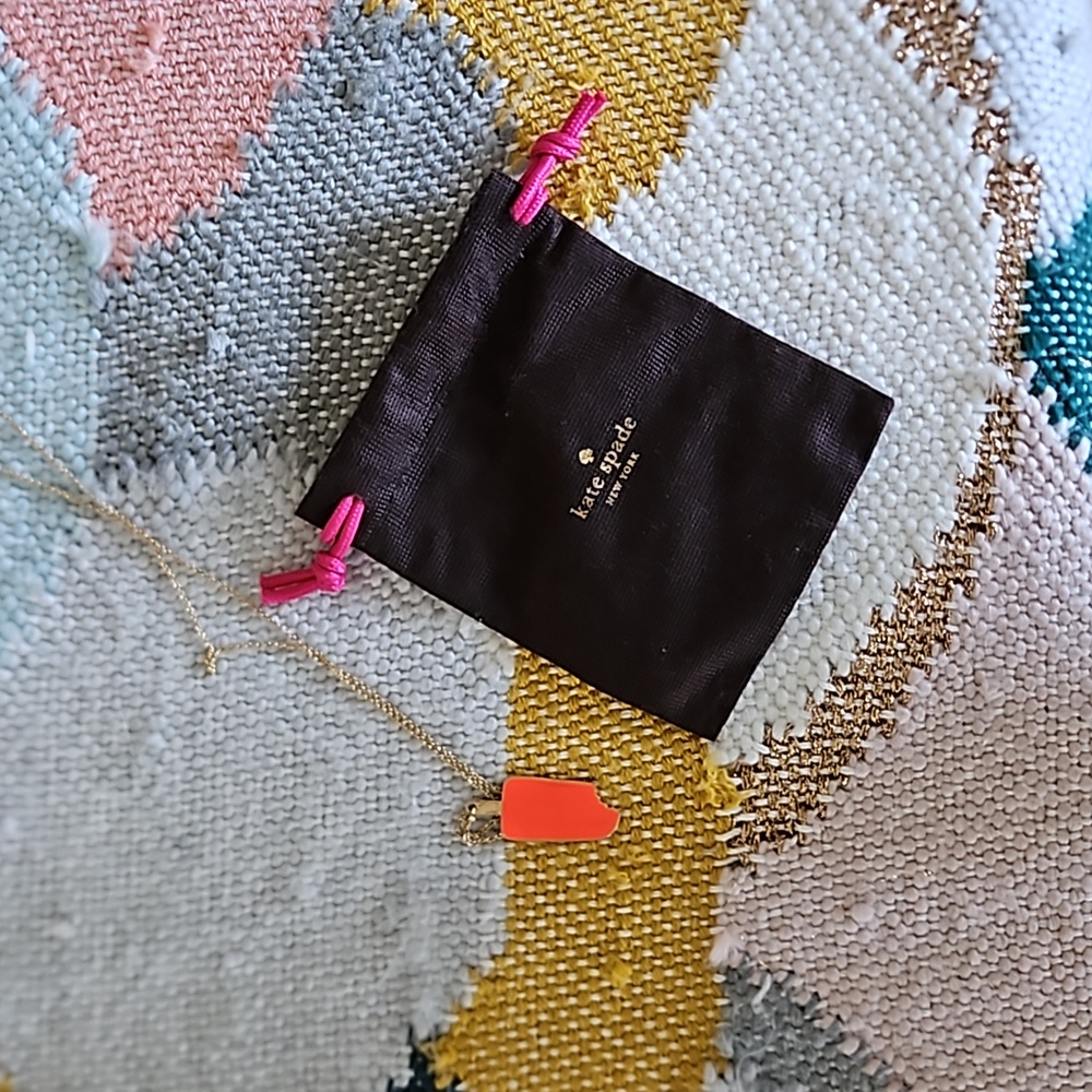 Kate Spade Popsicle Pendant Necklace with Jewlery Bag